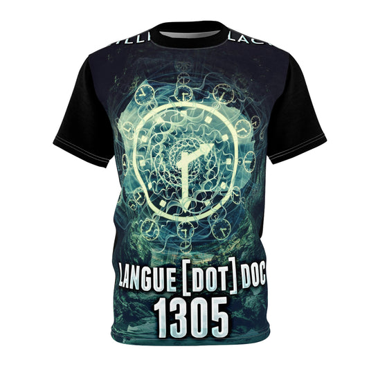 Langue[dot]doc 1305 - Unisex All-Over Print Cut & Sew T-Shirt