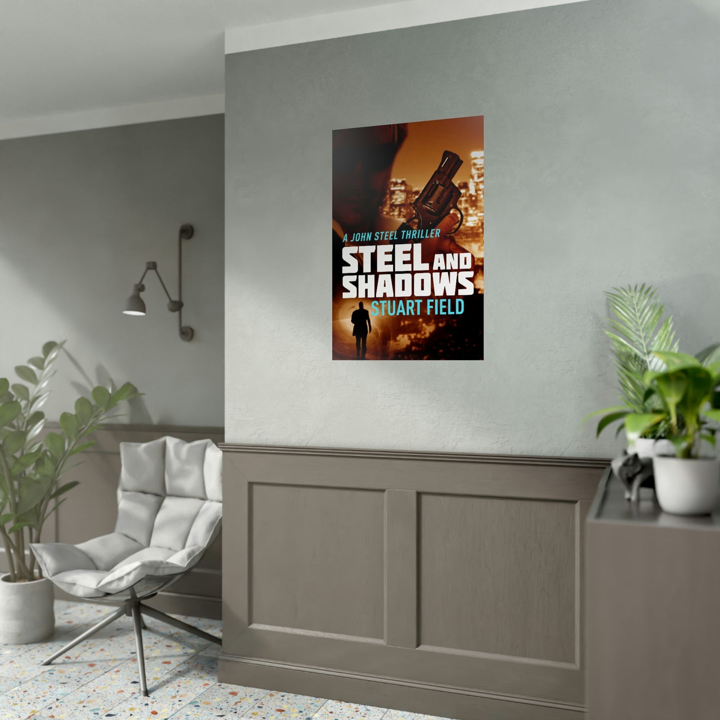 Steel And Shadows - Rolled Poster