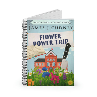 Flower Power Trip - Spiral Notebook