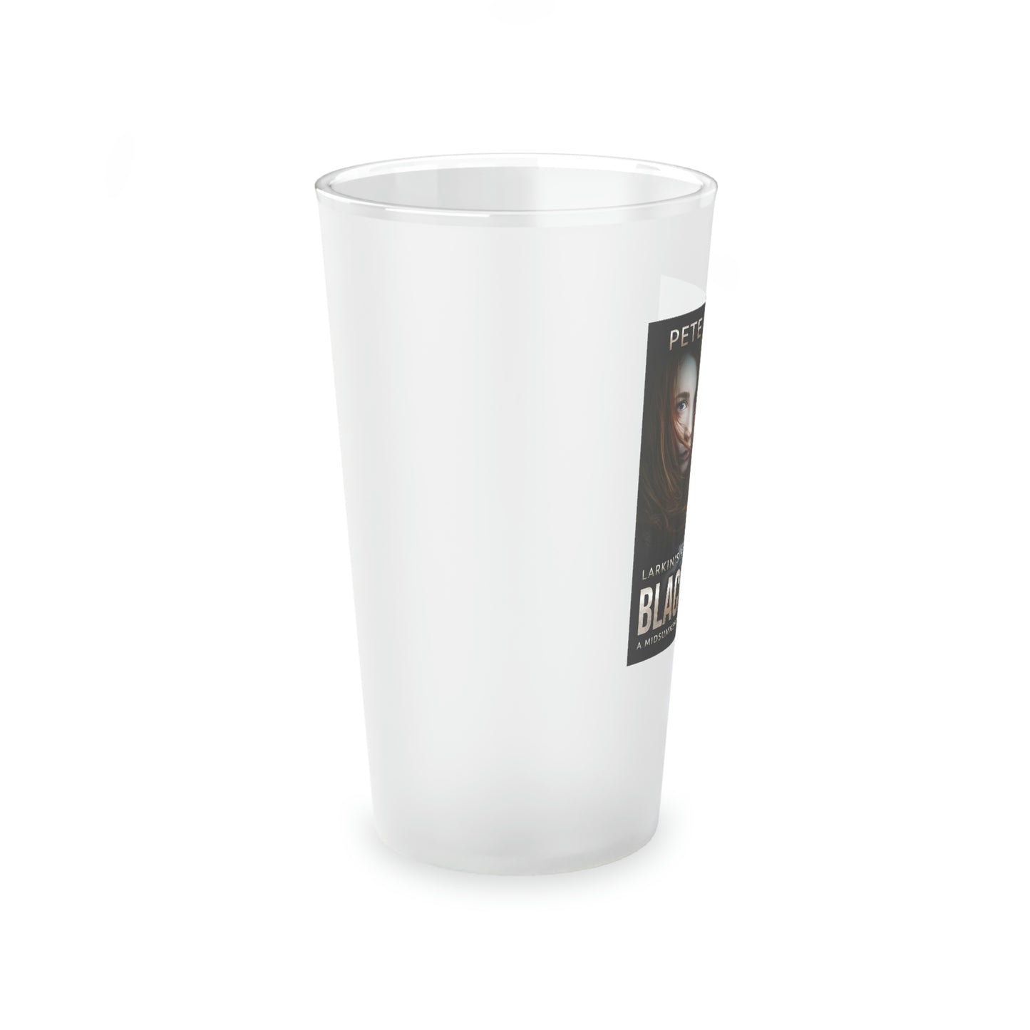Black Rose - Frosted Pint Glass