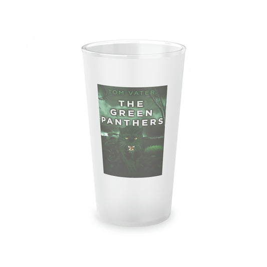 The Green Panthers - Frosted Pint Glass