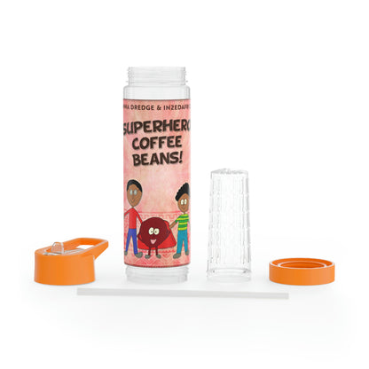 Superhero Coffee Beans! - Infuser Water Bottle