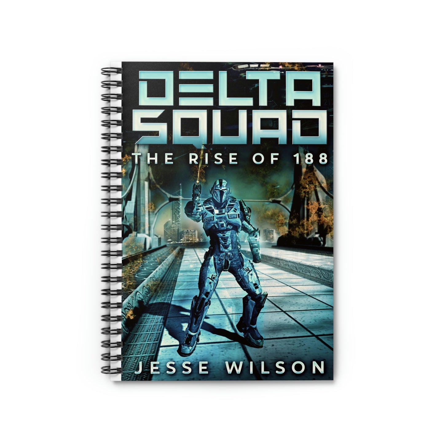 Delta Squad - The Rise Of 188 - Spiral Notebook