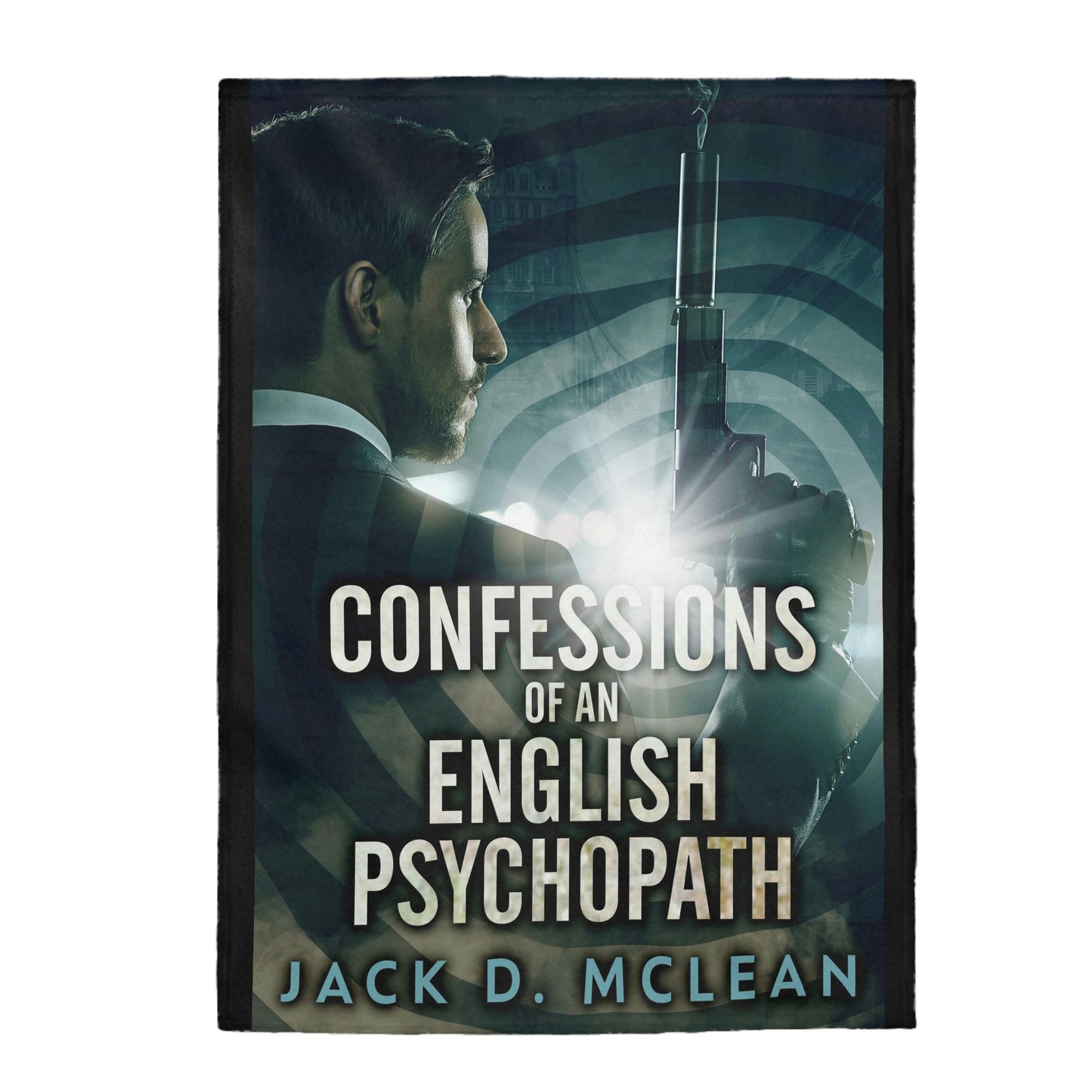 Confessions Of An English Psychopath - Velveteen Plush Blanket