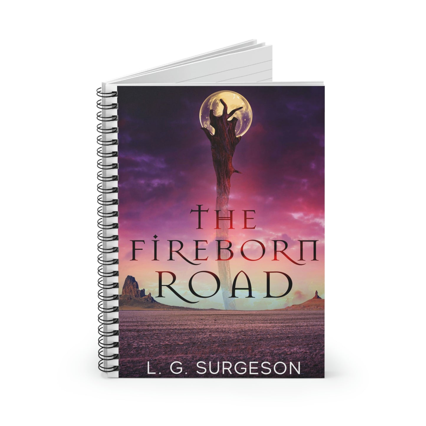 The Fireborn Road - Spiral Notebook