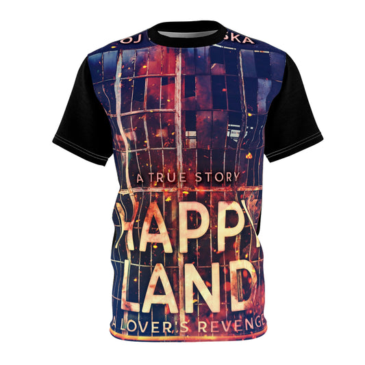 Happy Land - A Lover's Revenge - Unisex All-Over Print Cut & Sew T-Shirt