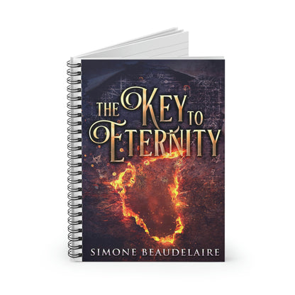The Key To Eternity - Spiral Notebook