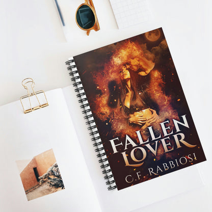 Fallen Lover - Spiral Notebook
