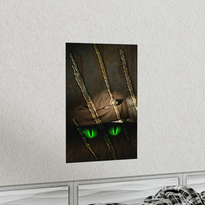 There's Something Under My Bed - Matte Poster