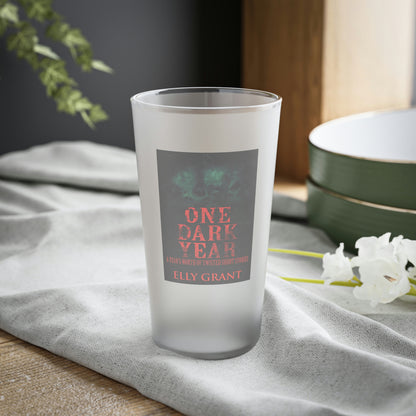 One Dark Year - Frosted Pint Glass