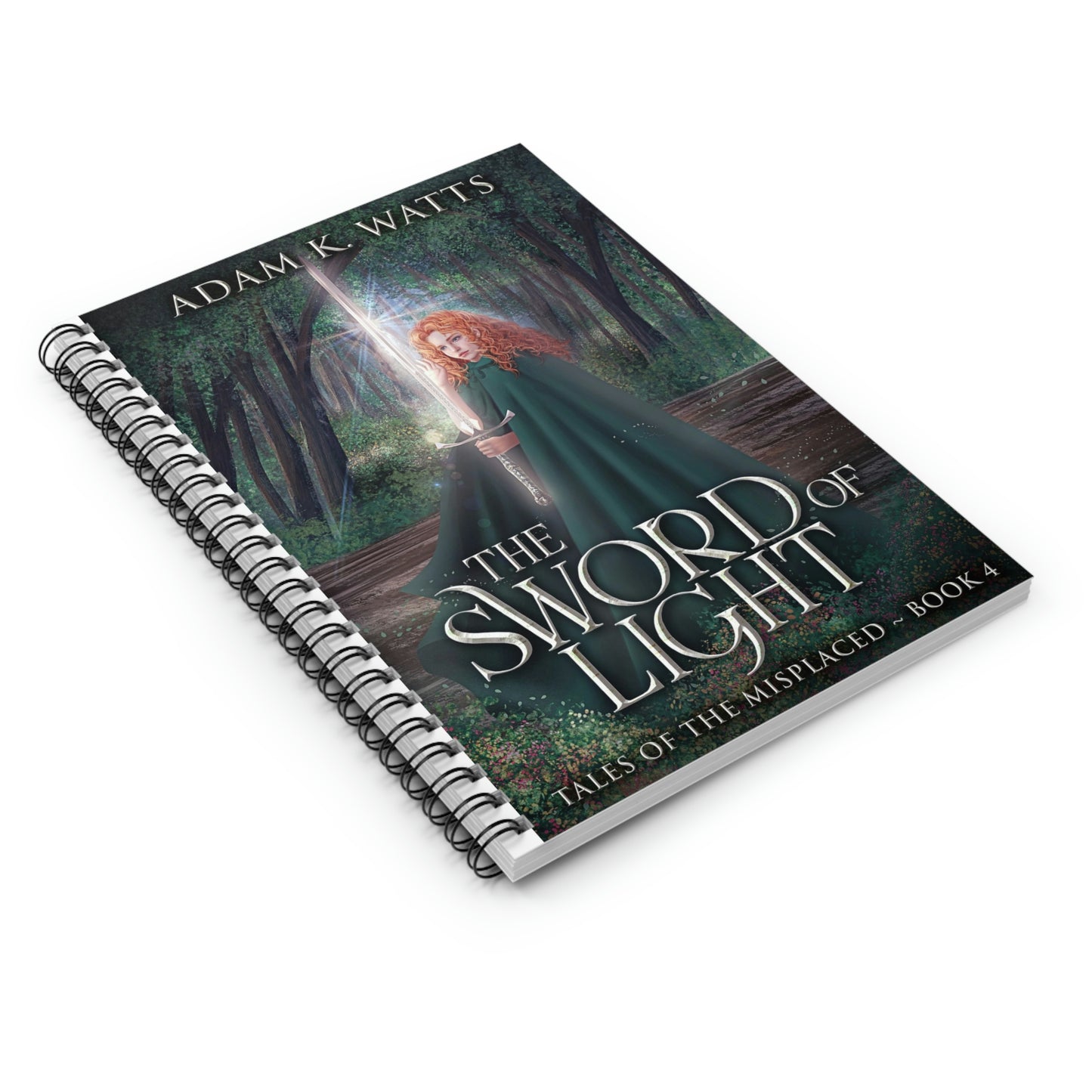 The Sword of Light - Spiral Notebook
