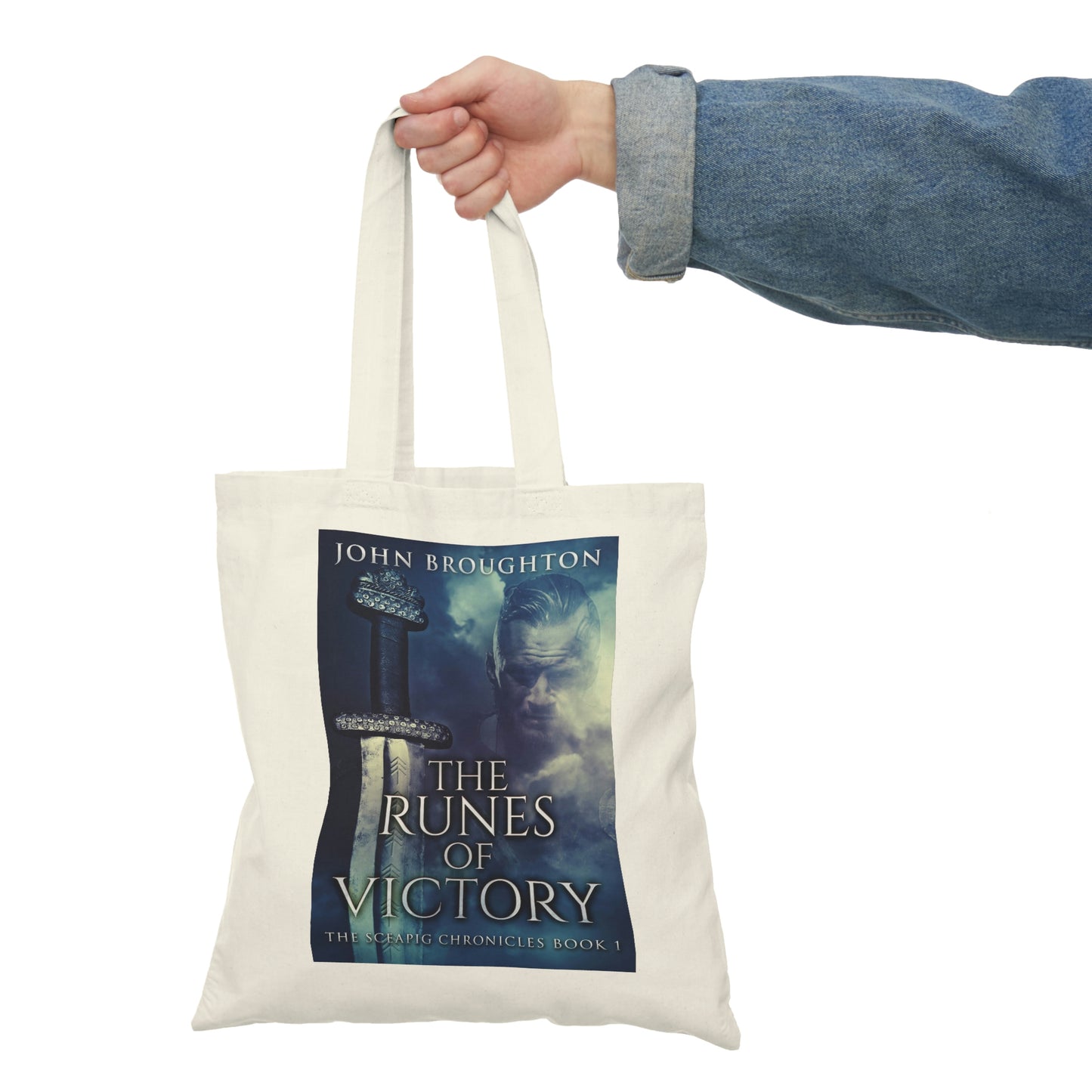 The Runes Of Victory - Natural Tote Bag