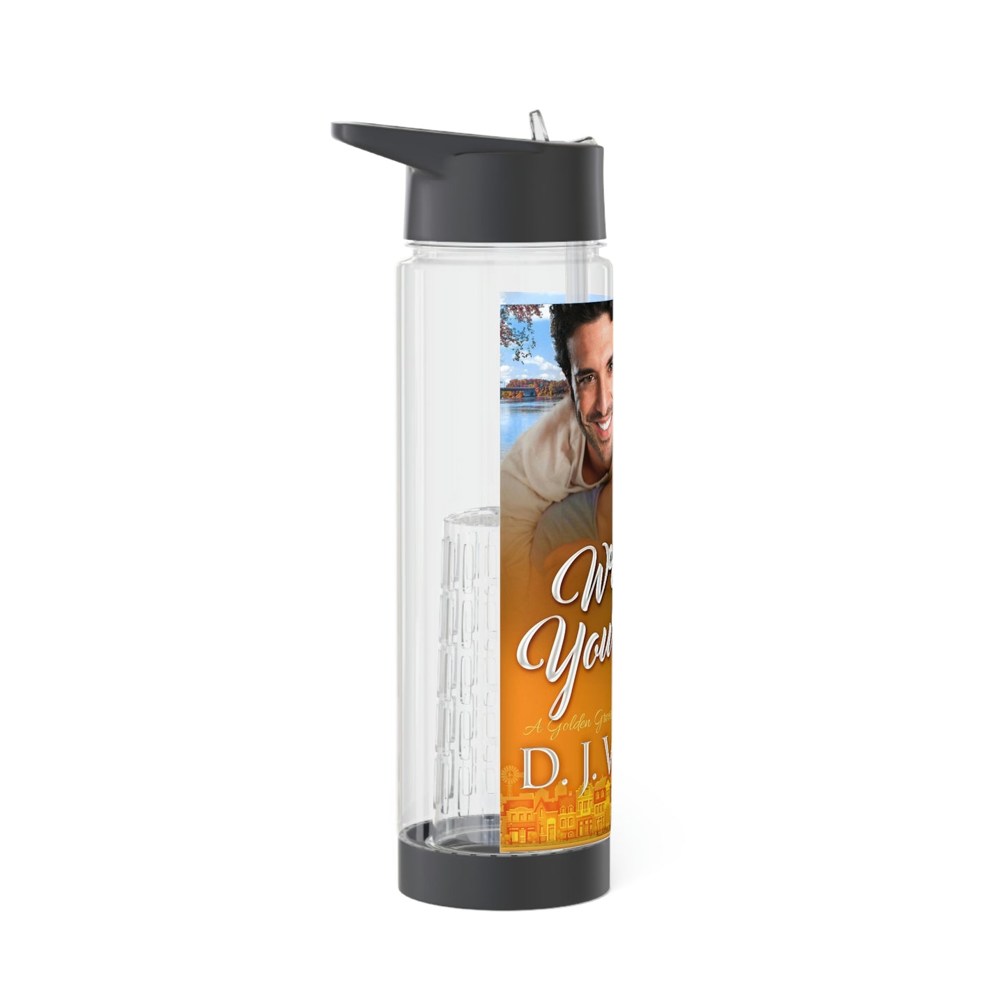Write By Your Side - Infuser Water Bottle
