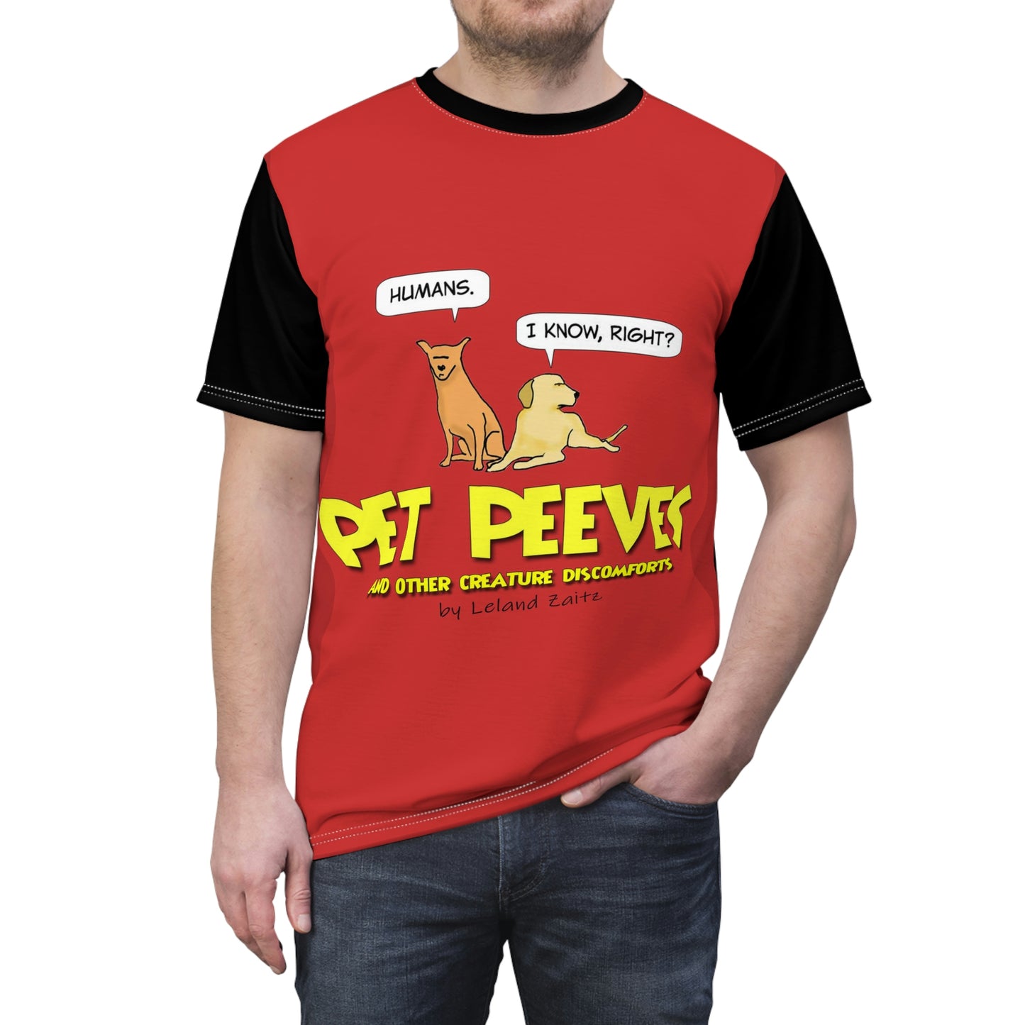 Pet Peeves - Unisex All-Over Print Cut & Sew T-Shirt