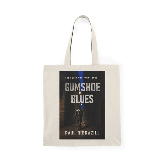 Gumshoe Blues - Natural Tote Bag