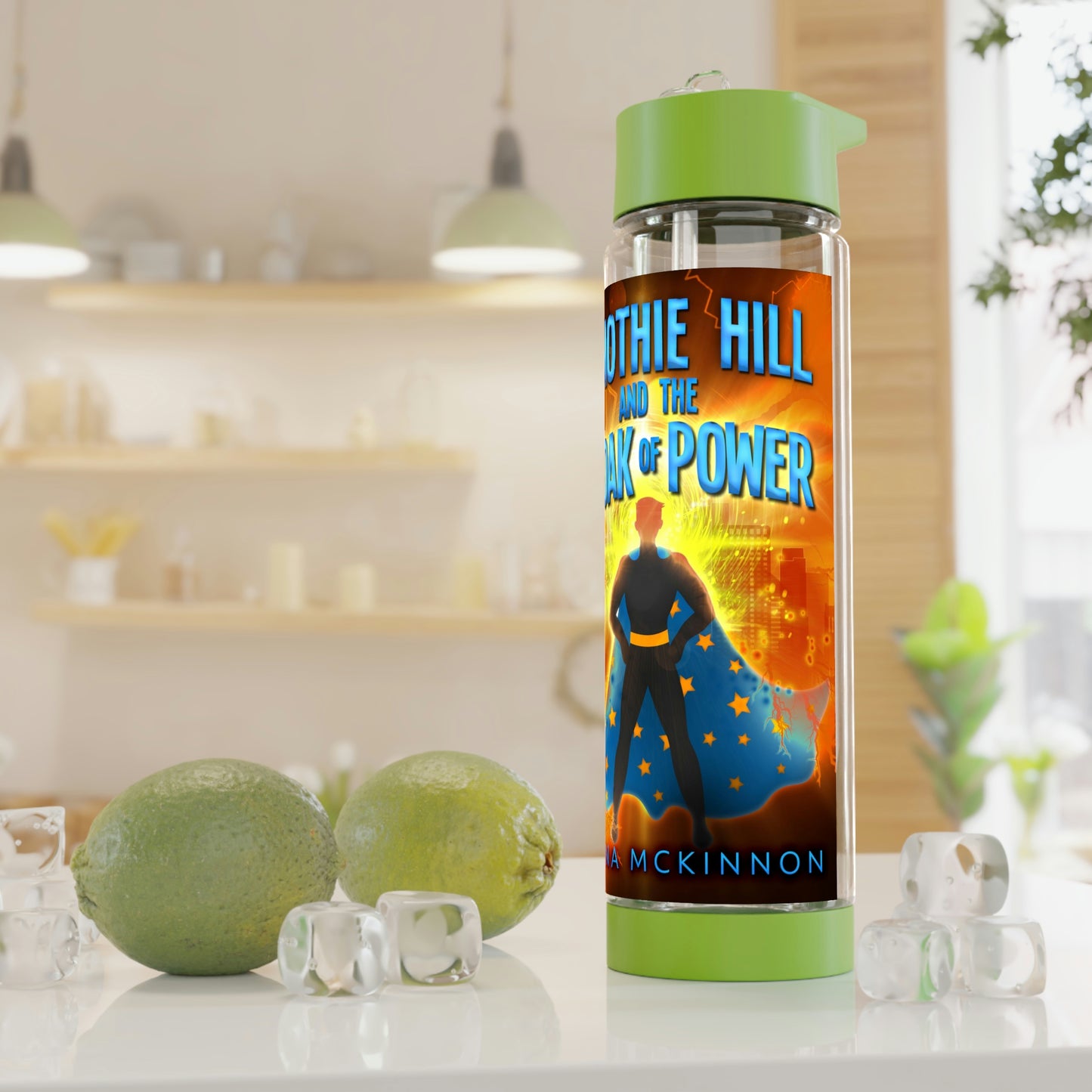 Timothie Hill and the Cloak of Power - Infuser Water Bottle