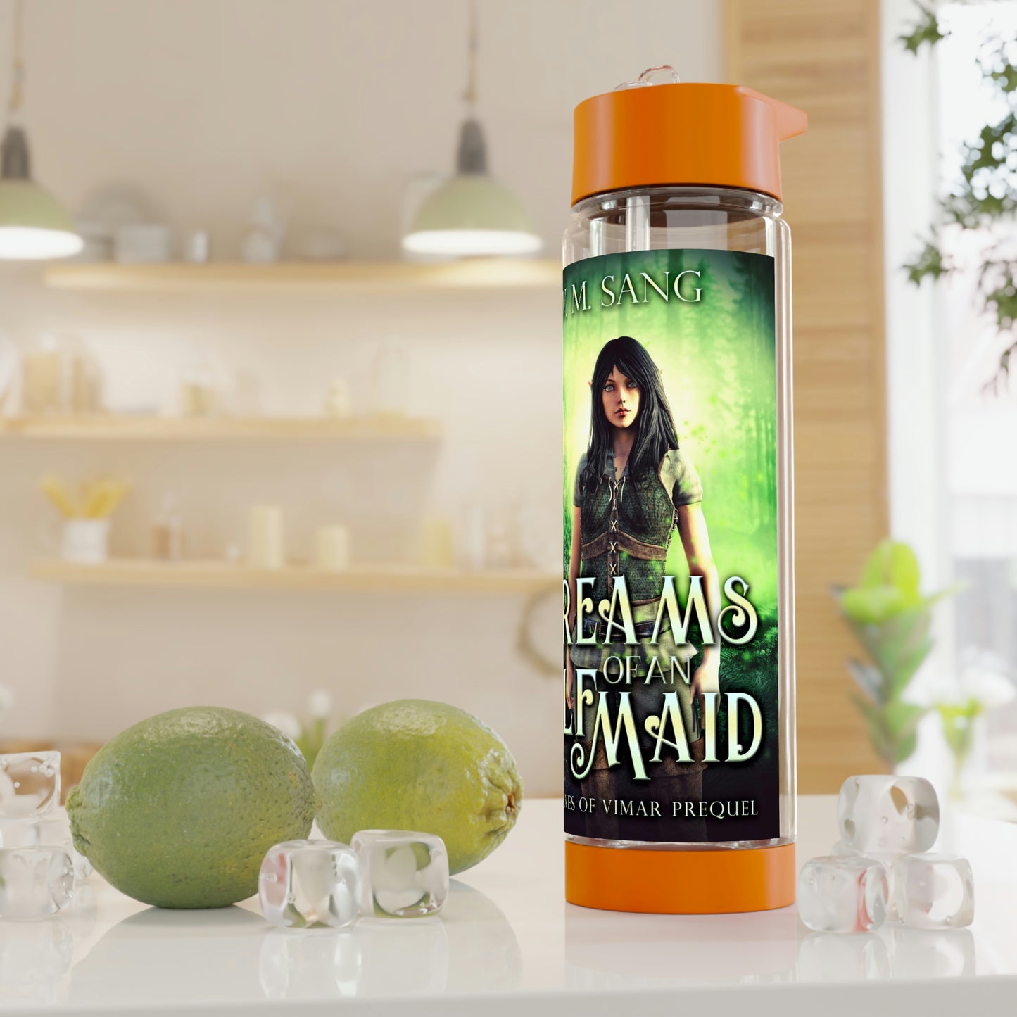 Dreams Of An Elf Maid - Infuser Water Bottle