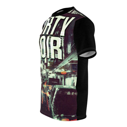 Dirty Noir - Unisex All-Over Print Cut & Sew T-Shirt