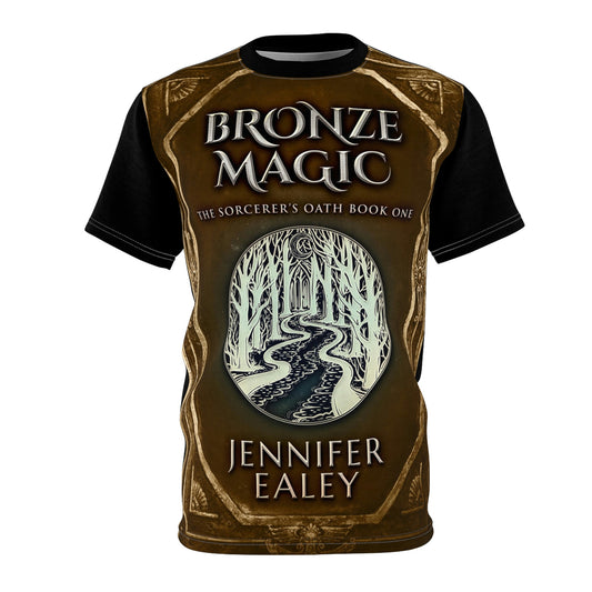 Bronze Magic - Unisex All-Over Print Cut & Sew T-Shirt