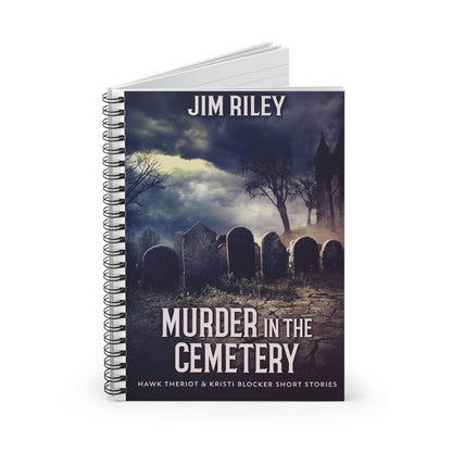 Murder in the Cemetery - Spiral Notebook