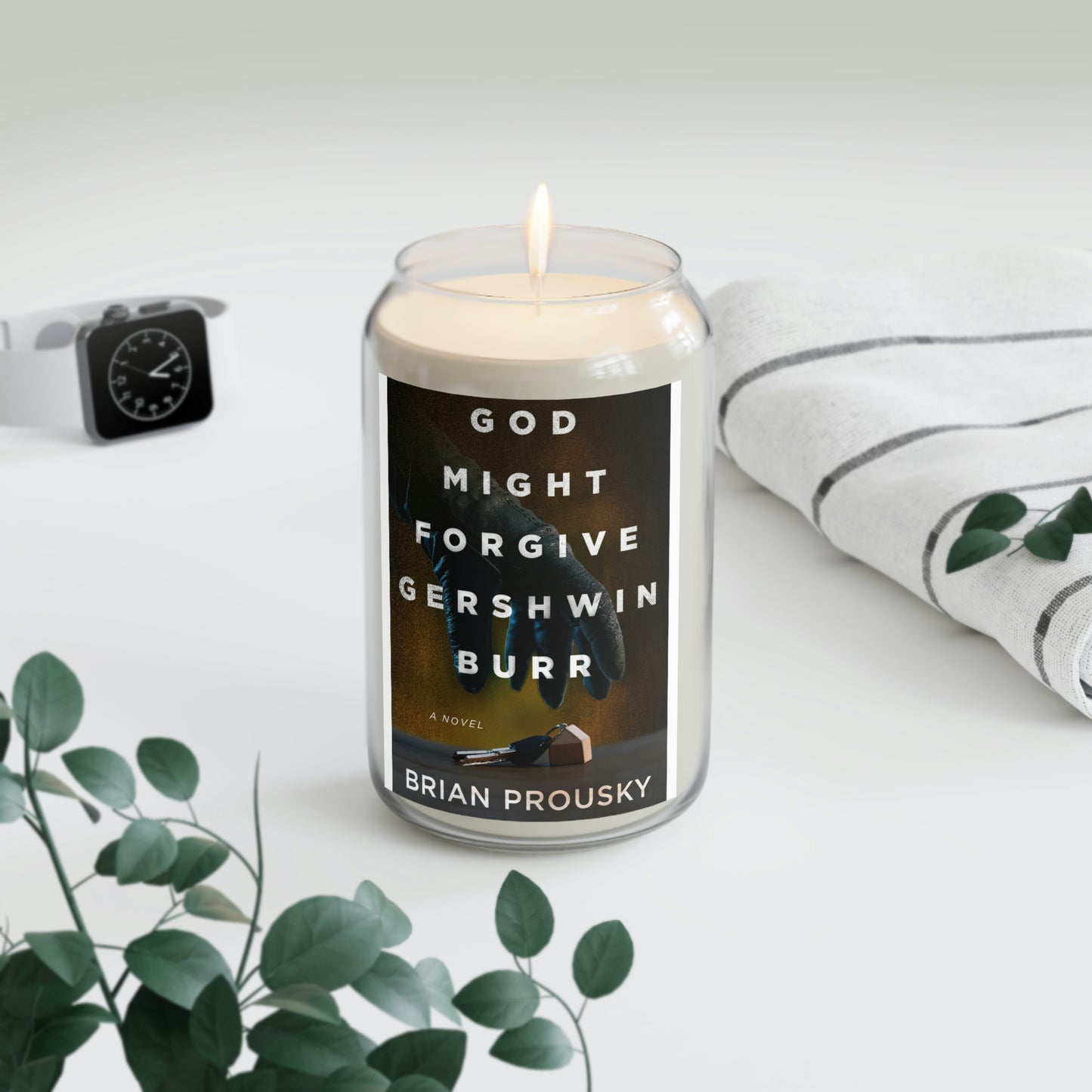 God Might Forgive Gershwin Burr - Scented Candle