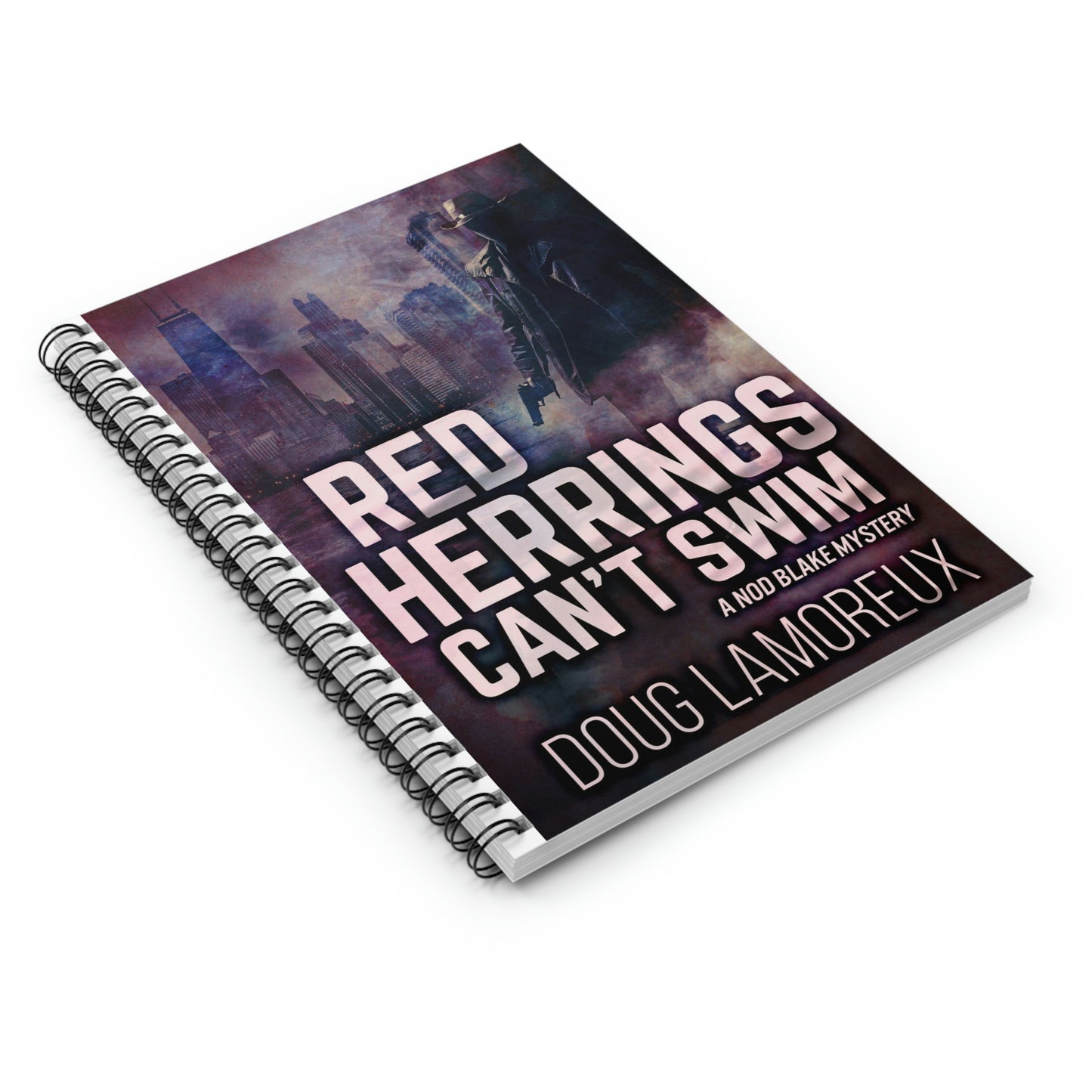 Red Herrings Can't Swim - Spiral Notebook