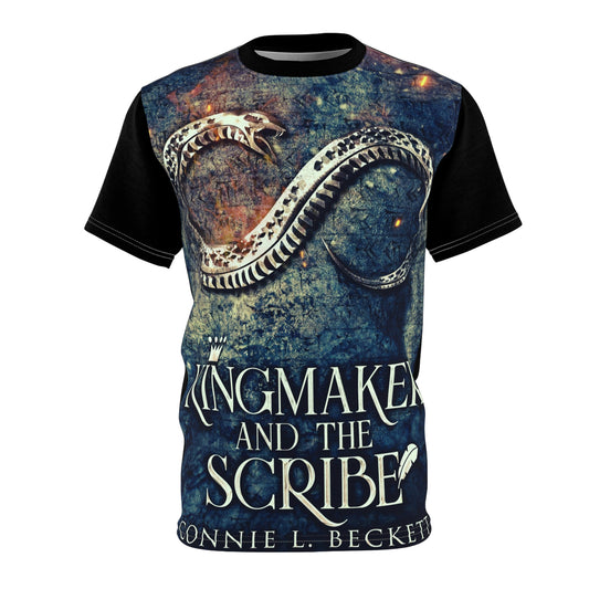 Kingmaker And The Scribe - Unisex All-Over Print Cut & Sew T-Shirt