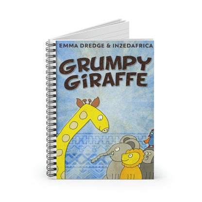 Grumpy Giraffe - Spiral Notebook