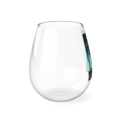 A Reason To Live - Stemless Wine Glass, 11.75oz