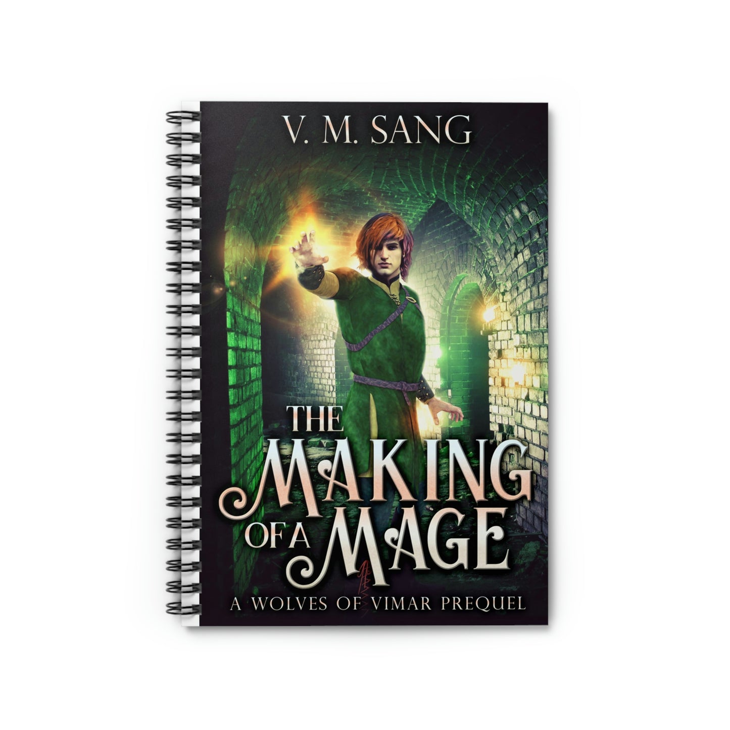 The Making Of A Mage - Spiral Notebook