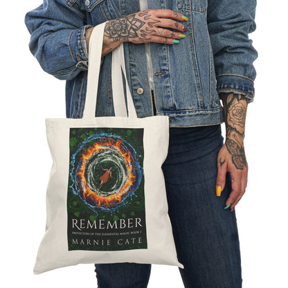 Remember - Natural Tote Bag