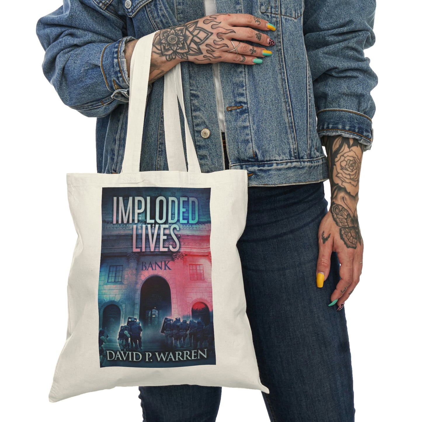 Imploded Lives - Natural Tote Bag