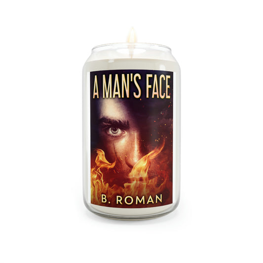 A Man's Face - Scented Candle