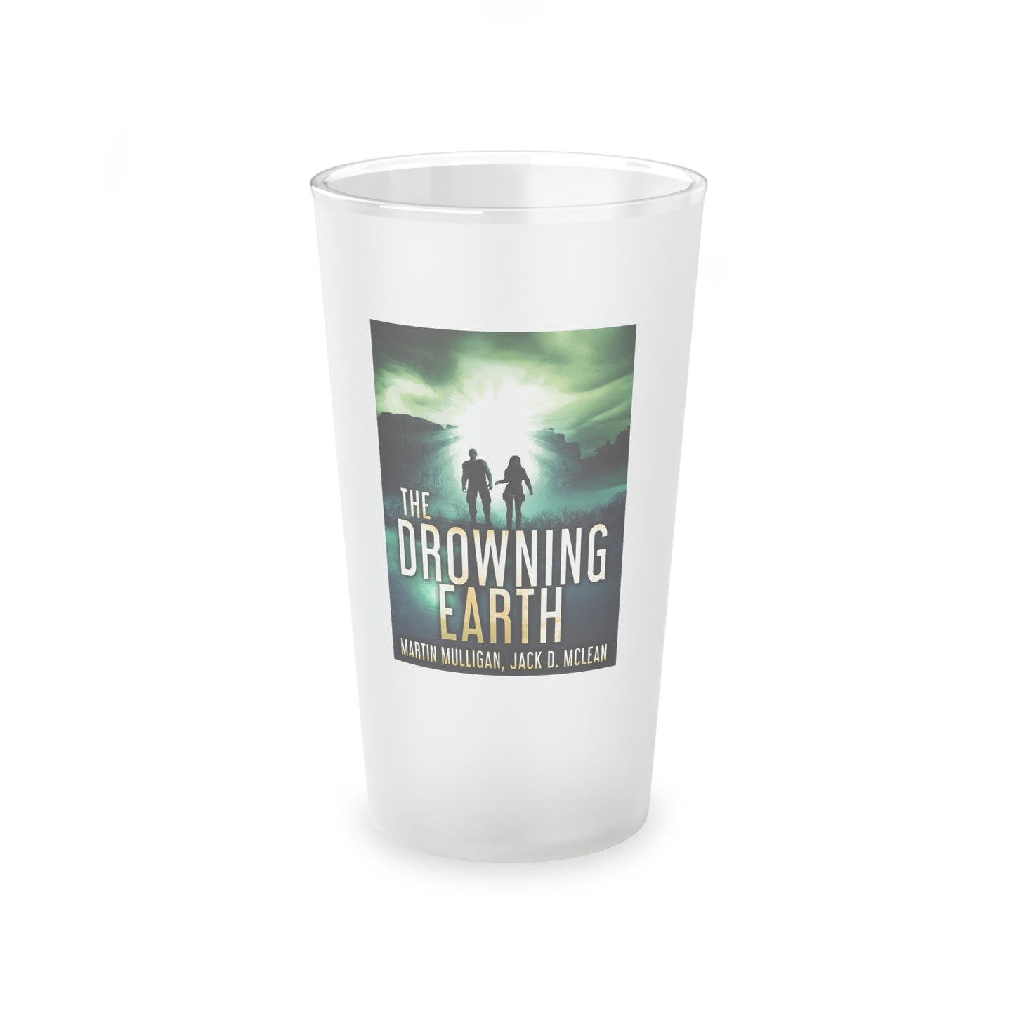 The Drowning Earth - Frosted Pint Glass