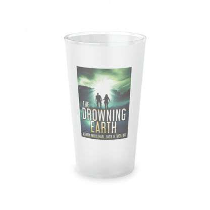 The Drowning Earth - Frosted Pint Glass