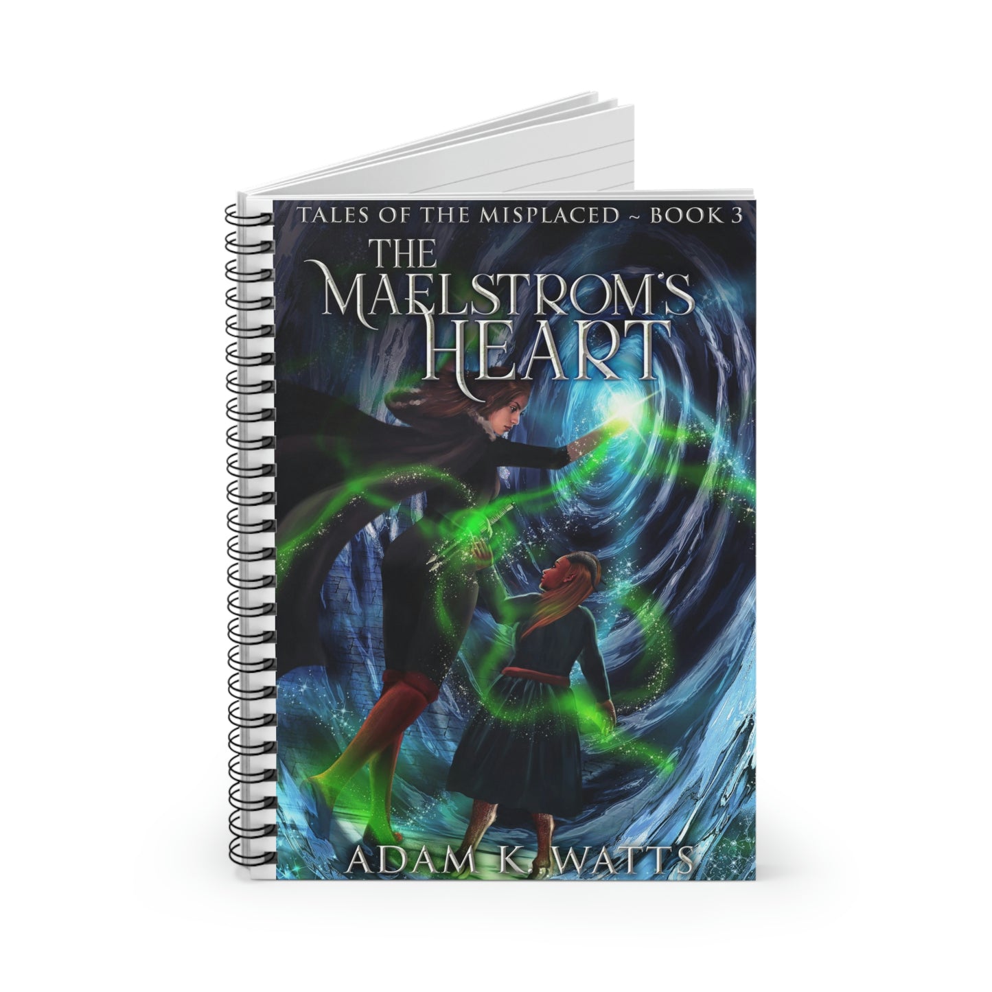 The Maelstrom's Heart - Spiral Notebook