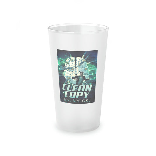 Clean Copy - Frosted Pint Glass