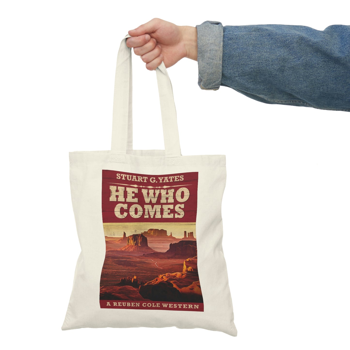 He Who Comes - Natural Tote Bag
