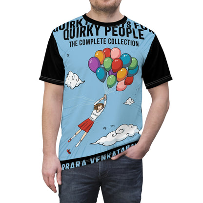 Quirky Essays for Quirky People - Unisex All-Over Print Cut & Sew T-Shirt