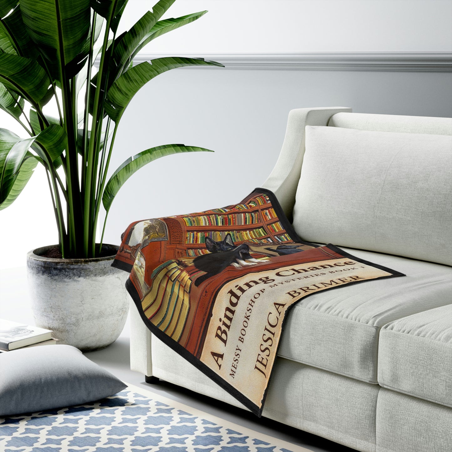 A Binding Chance - Velveteen Plush Blanket