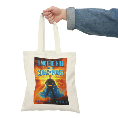 Timothie Hill and the Cloak of Power - Natural Tote Bag