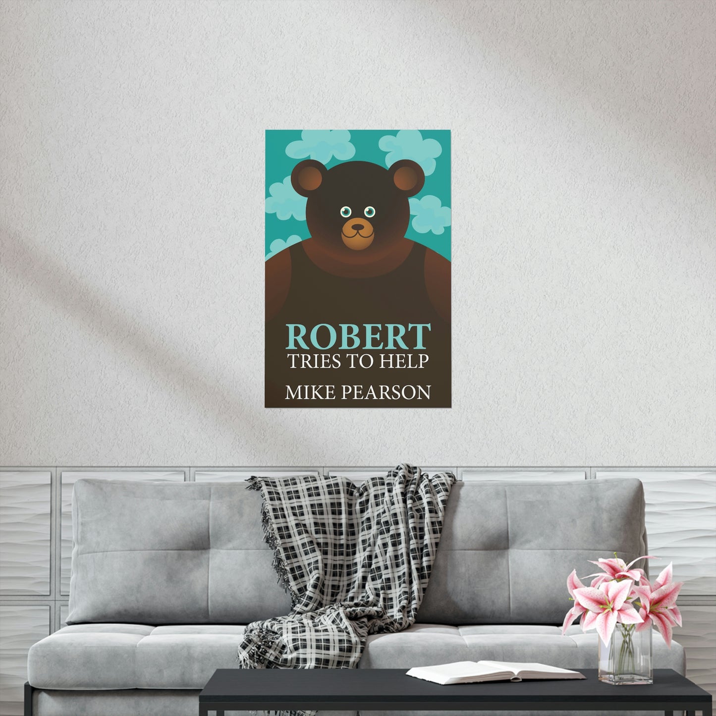 Robert Tries To Help - Matte Poster