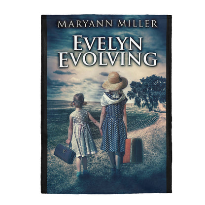 Evelyn Evolving - Velveteen Plush Blanket
