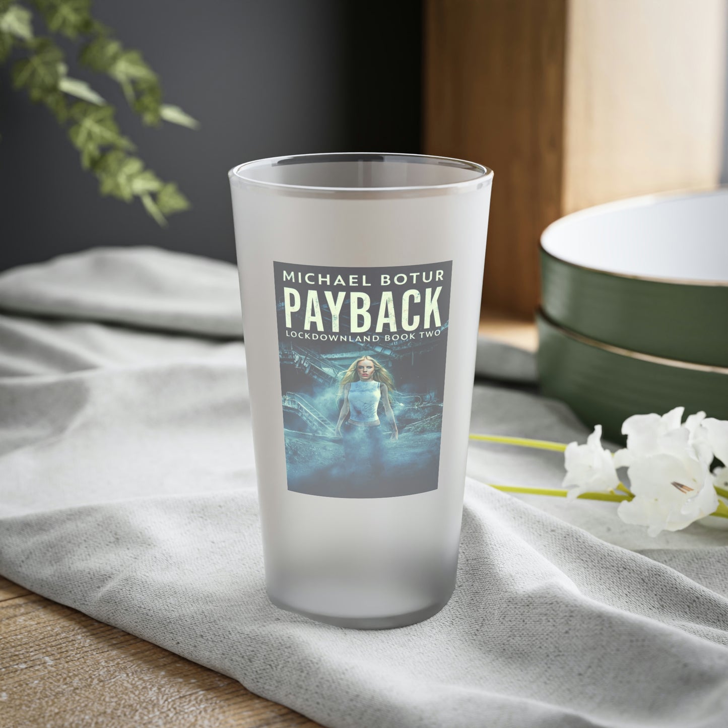 Payback - Frosted Pint Glass
