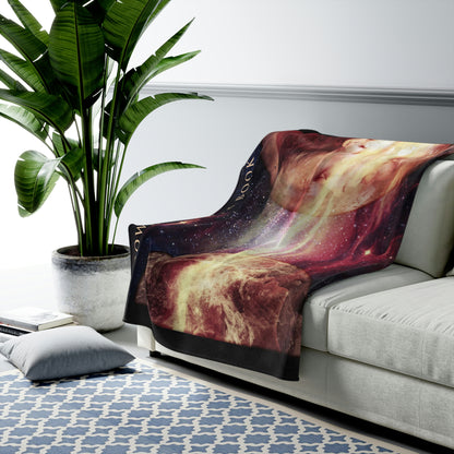 Busting The Myths Of Mars And Venus - Velveteen Plush Blanket