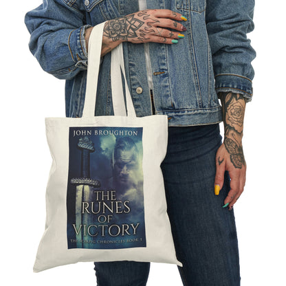 The Runes Of Victory - Natural Tote Bag