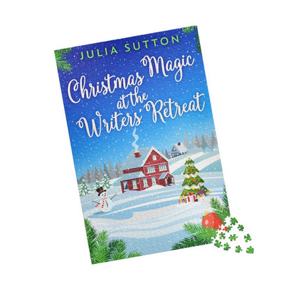 Christmas Magic At The Writers' Retreat - 1000 Piece Jigsaw Puzzle