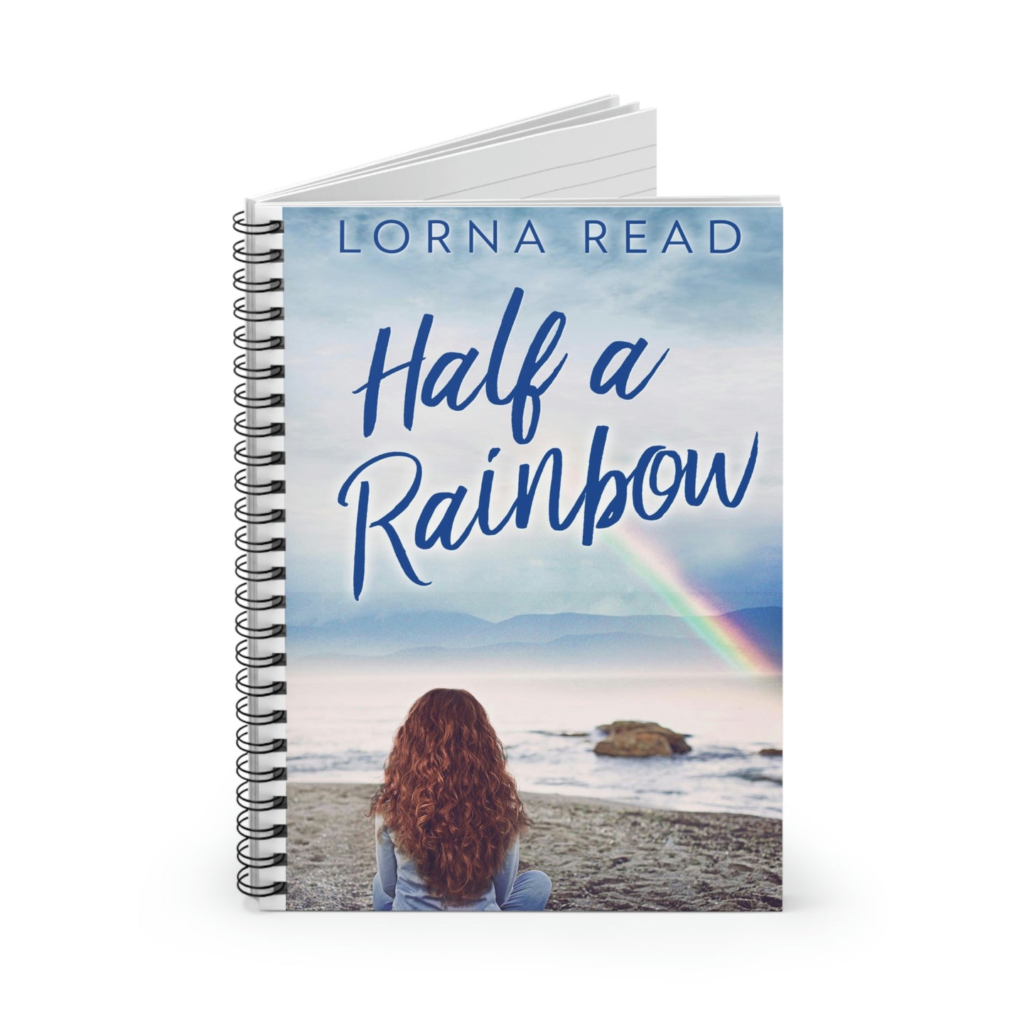 Half A Rainbow - Spiral Notebook