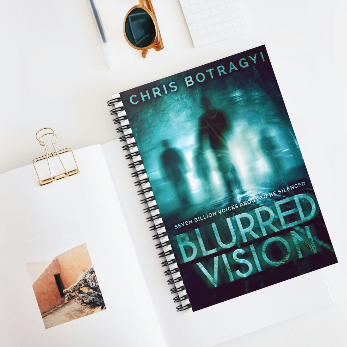 Blurred Vision - Spiral Notebook