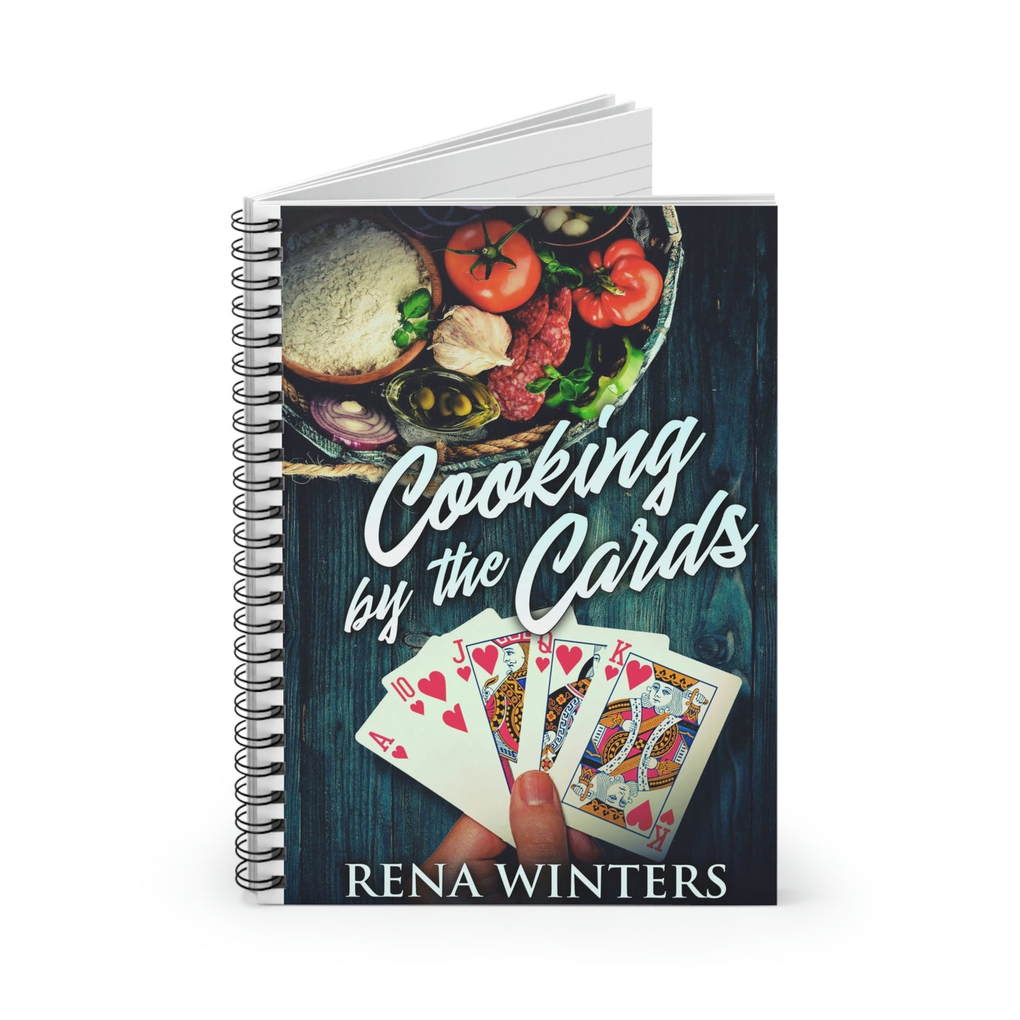 Cooking By The Cards - Spiral Notebook
